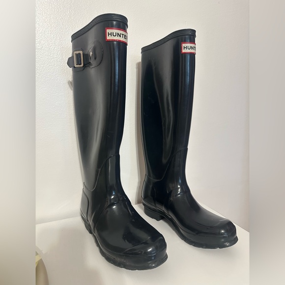 Hunter Original Gloss Tall Boot 💕 - Picture 1 of 5
